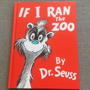2 Dr Seuss books If I Ran the Zoo And I Saw it on Mulberry Street Hardcover Ban
